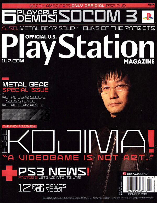 Official U.S. PlayStation Magazine Issue 101 (February 2006) cover